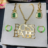 Random Surprise BossBabe Necklace Set