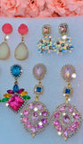 Pink Paradise 6pc Earring Set