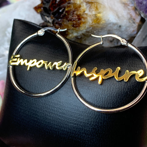 Empower/Inspire Earrings